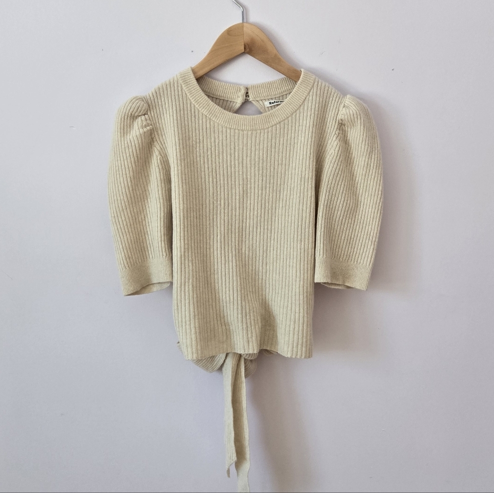 Reformation Alida Cashmere Top